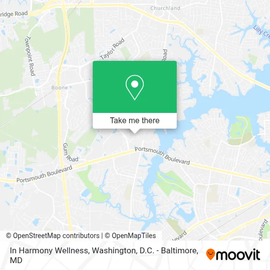 In Harmony Wellness map