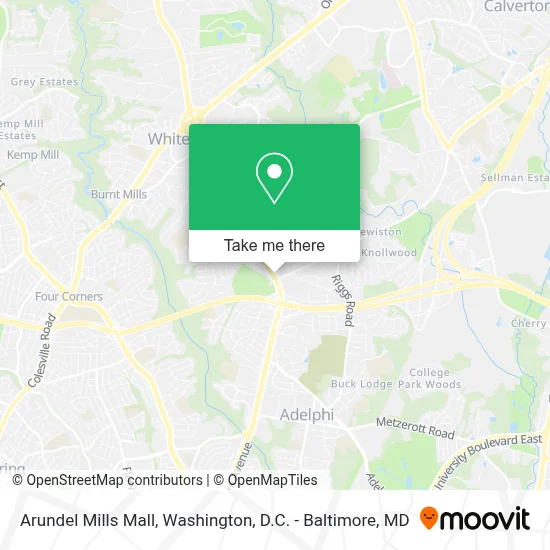 Arundel Mills Mall map