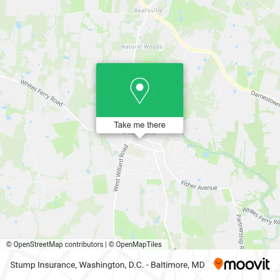 Stump Insurance map