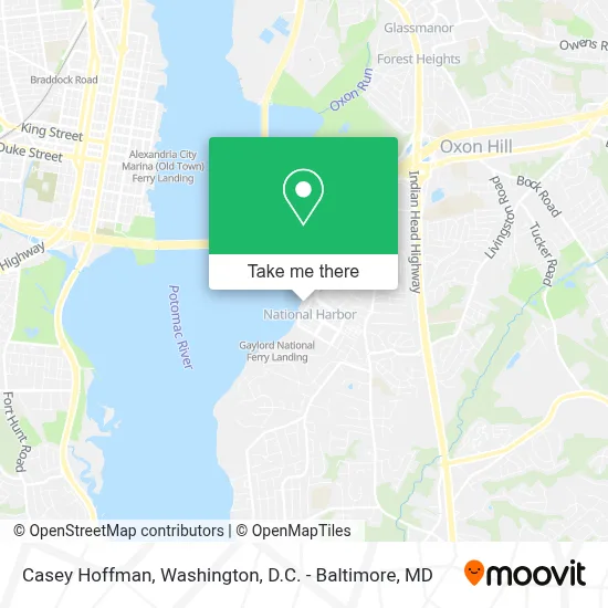 Casey Hoffman map