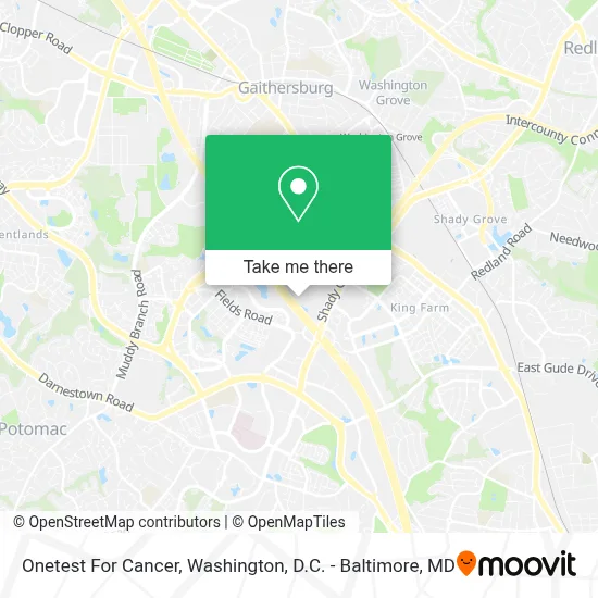 Onetest For Cancer map