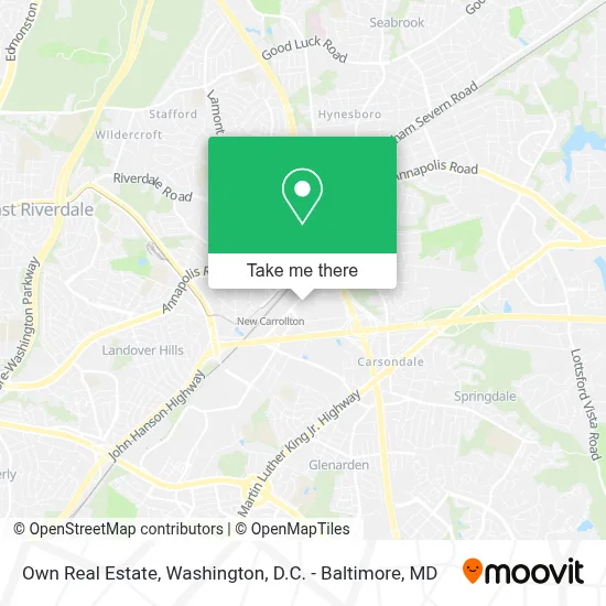 Own Real Estate map
