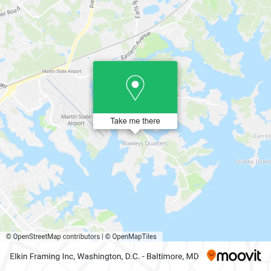 Elkin Framing Inc map