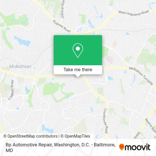 Bp Automotive Repair map