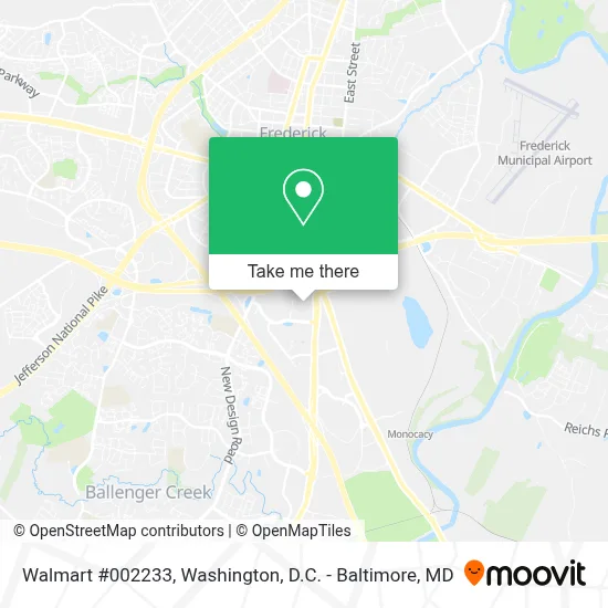 Walmart #002233 map