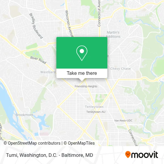 Tumi map