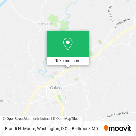 Brandi N. Moore map