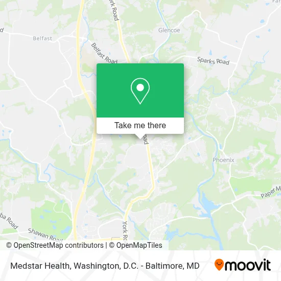 Medstar Health map