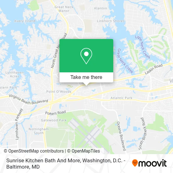 Sunrise Kitchen Bath And More map