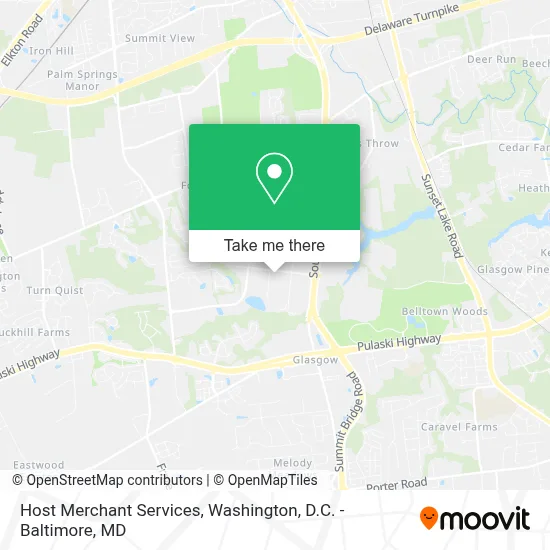 Host Merchant Services map