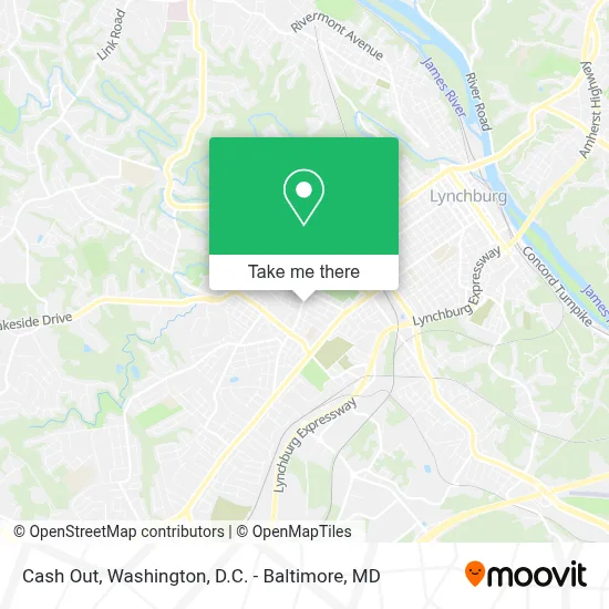 Cash Out map
