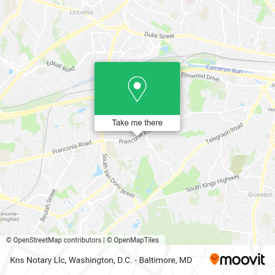 Kns Notary Llc map