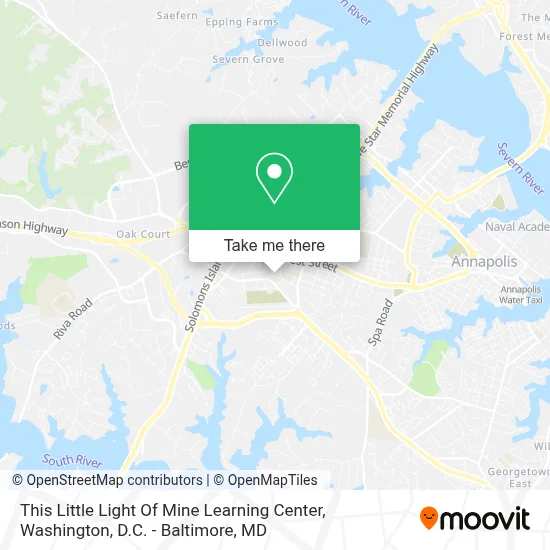 This Little Light Of Mine Learning Center map