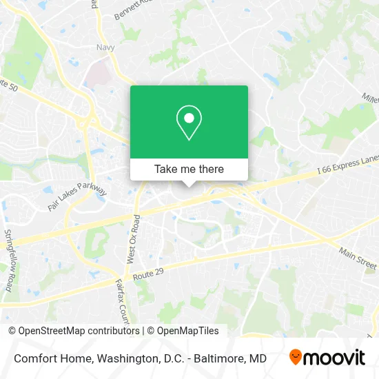 Comfort Home map