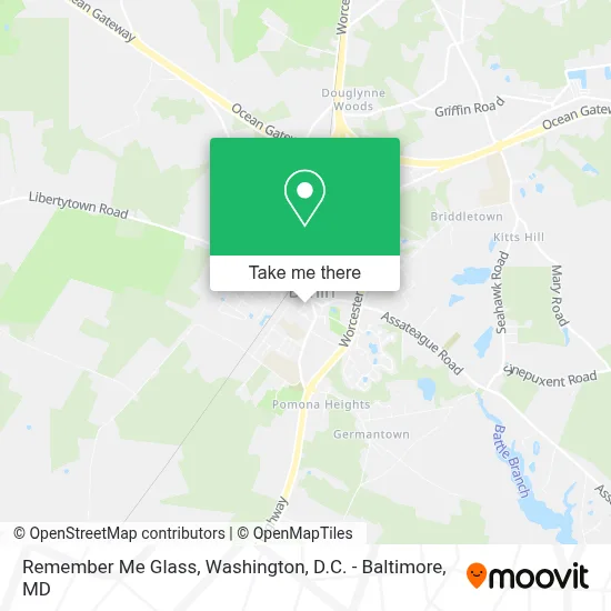 Remember Me Glass map