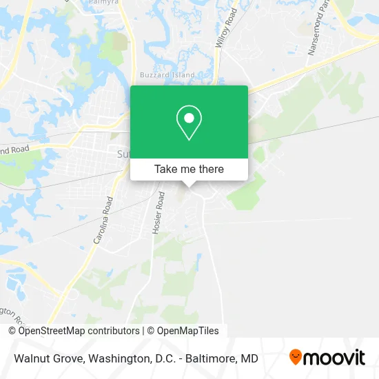 Walnut Grove map