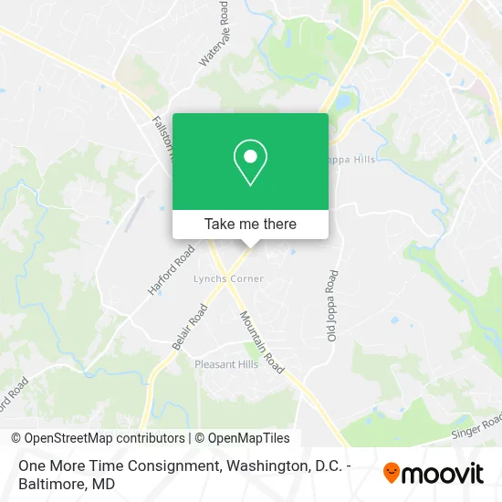 One More Time Consignment map