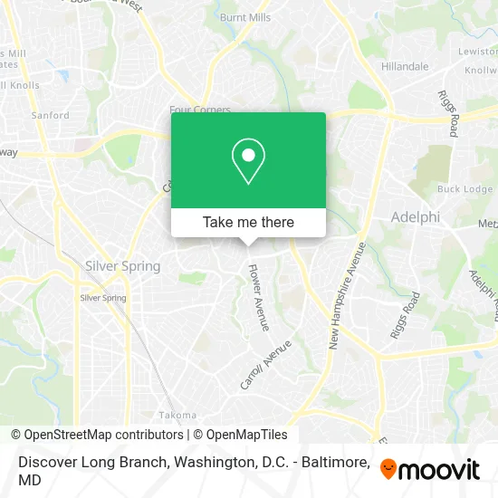 Discover Long Branch map