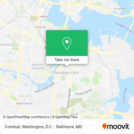 Coinhub map