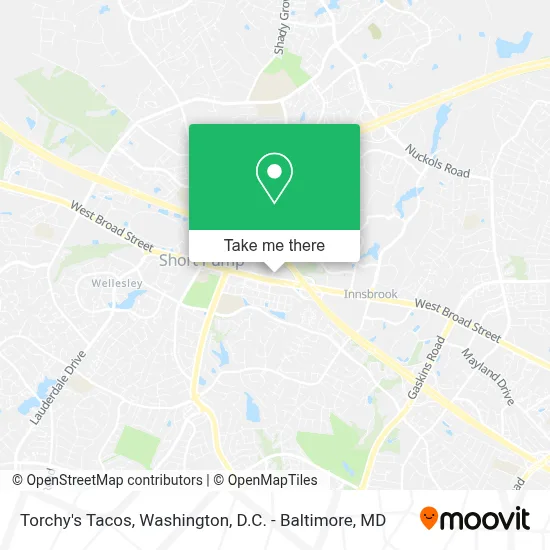 Torchy's Tacos map