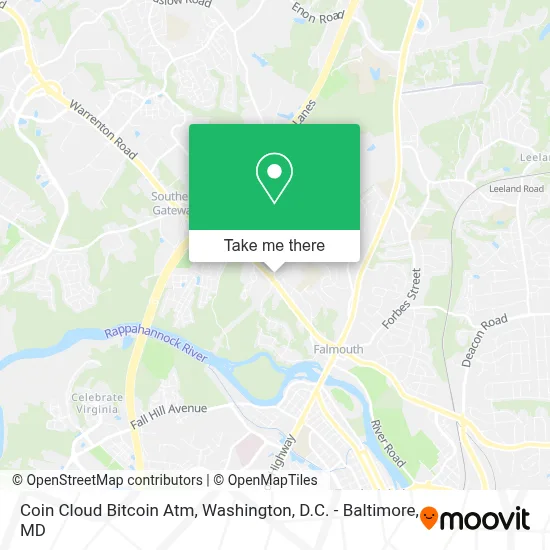 Coin Cloud Bitcoin Atm map