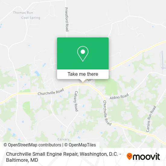 Churchville Small Engine Repair map