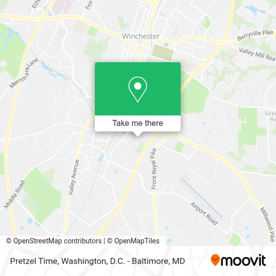 Pretzel Time map