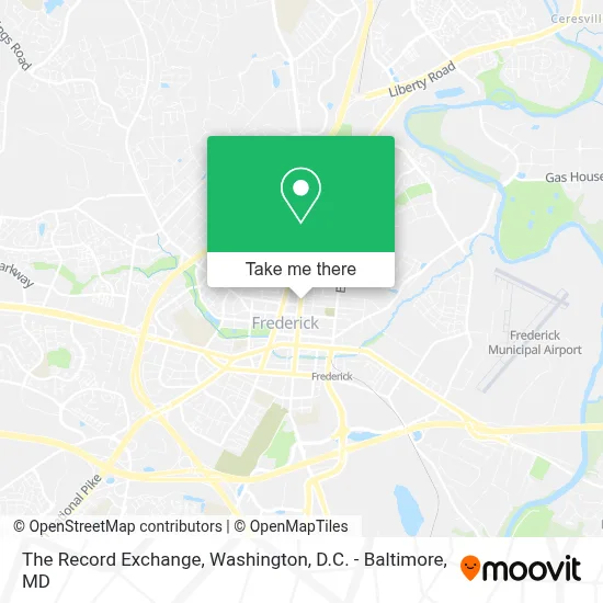 The Record Exchange map