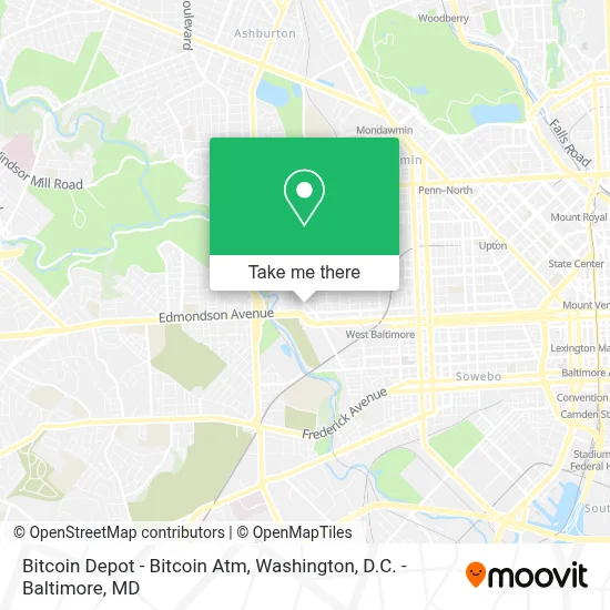 Bitcoin Depot - Bitcoin Atm map