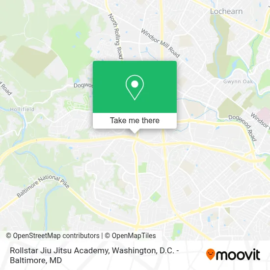 Rollstar Jiu Jitsu Academy map