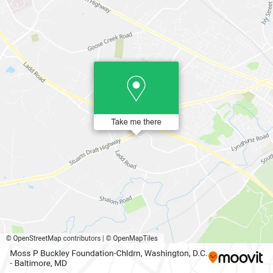 Moss P Buckley Foundation-Chldrn map