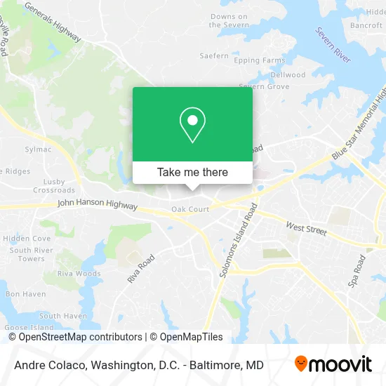 Andre Colaco map