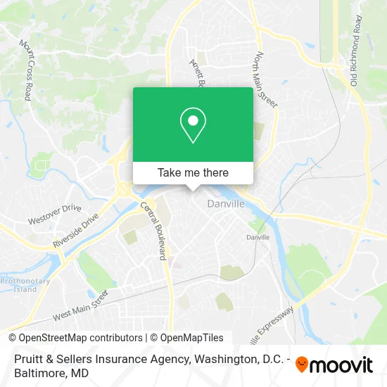 Pruitt & Sellers Insurance Agency map