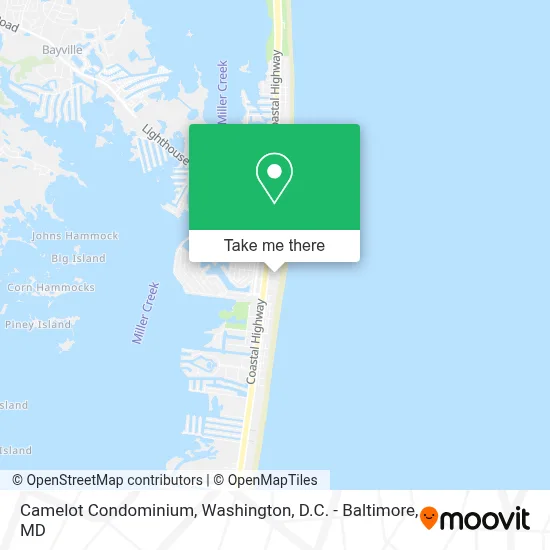 Camelot Condominium map
