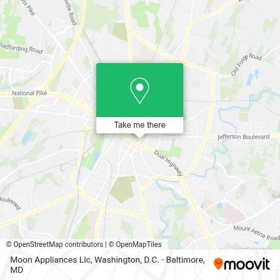 Moon Appliances Llc map