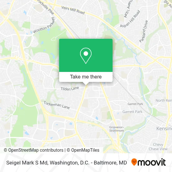 Seigel Mark S Md map