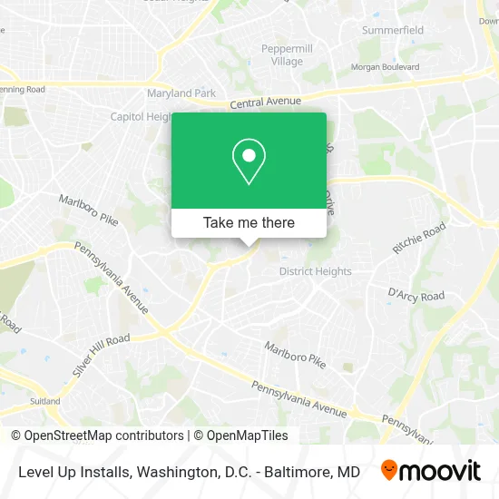 Level Up Installs map