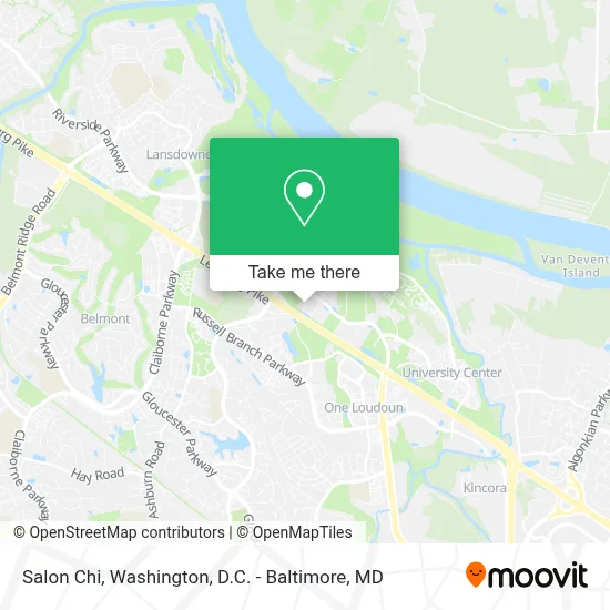 Salon Chi map