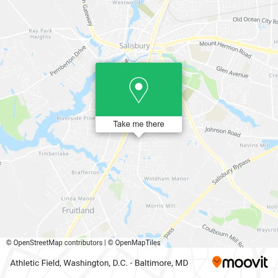 Athletic Field map