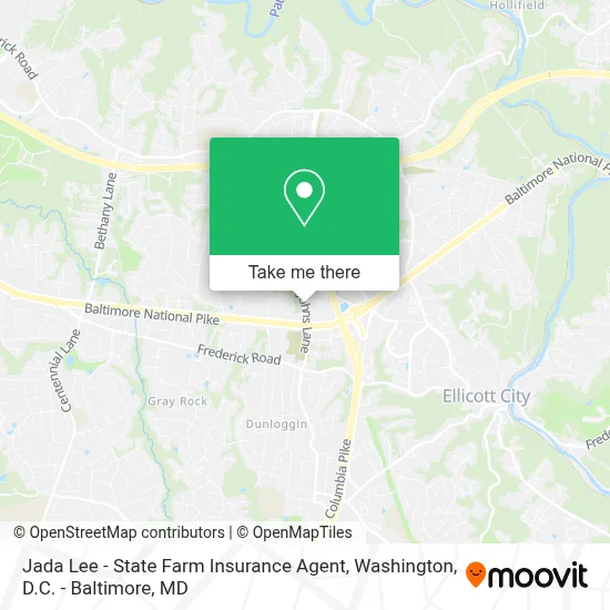 Jada Lee - State Farm Insurance Agent map