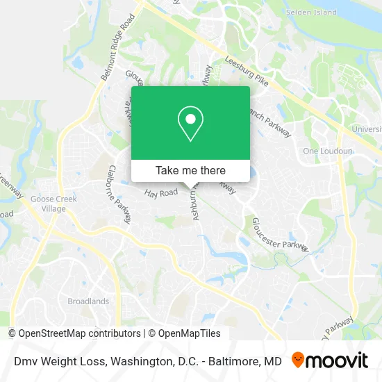 Dmv Weight Loss map