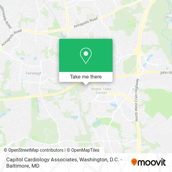 Capitol Cardiology Associates map