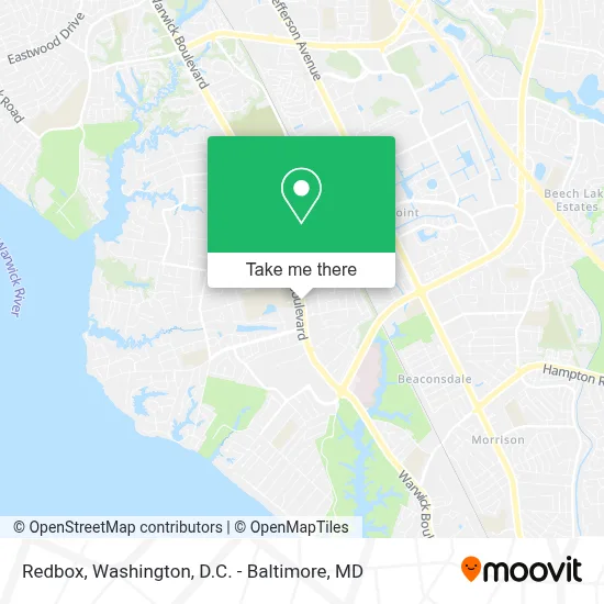 Redbox map