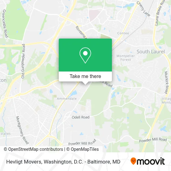 Hevligt Movers map