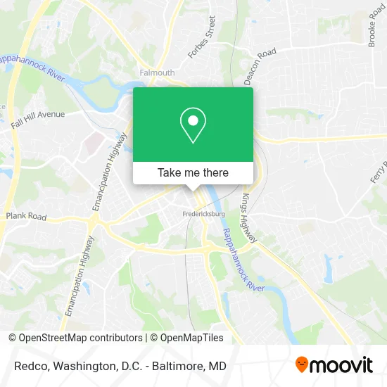 Redco map