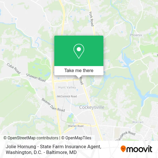 Jolie Hornung - State Farm Insurance Agent map