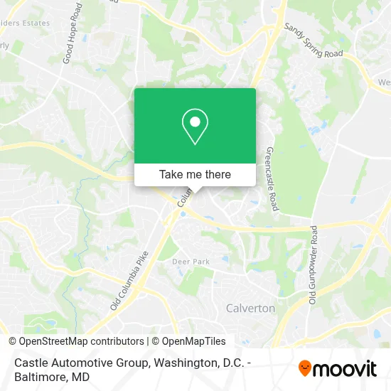 Castle Automotive Group map