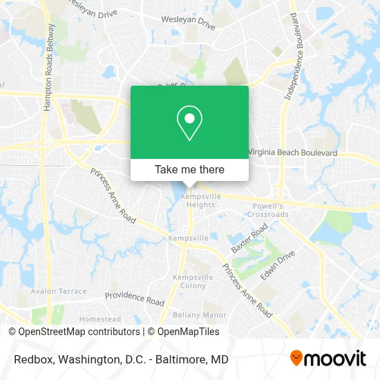 Redbox map