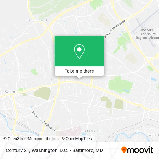 Century 21 map