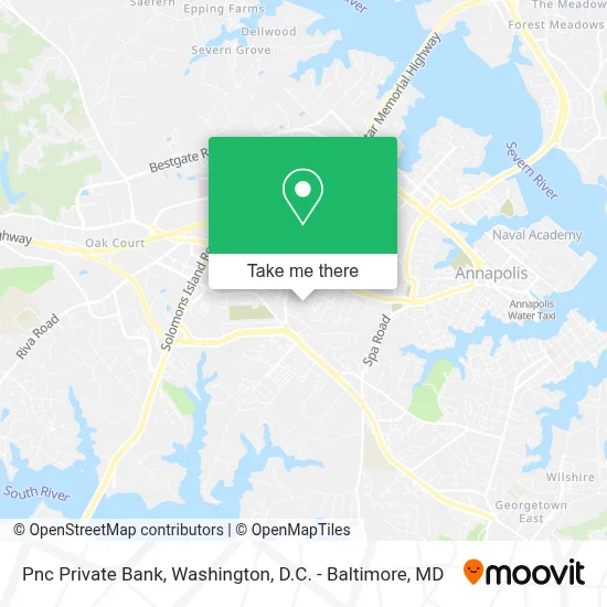 Pnc Private Bank map